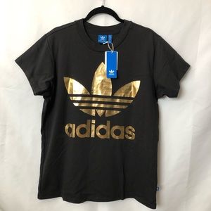 adidas Tops - Adidas Originals Big Trefoil Casual tee BR9740 adidas Tops - Adidas Originals Big Trefoil Casual tee BR9740